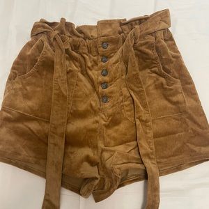Stretchy High Waisted Shorts